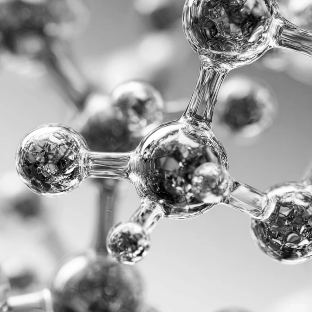 Conceptual illustration of a molecular structure